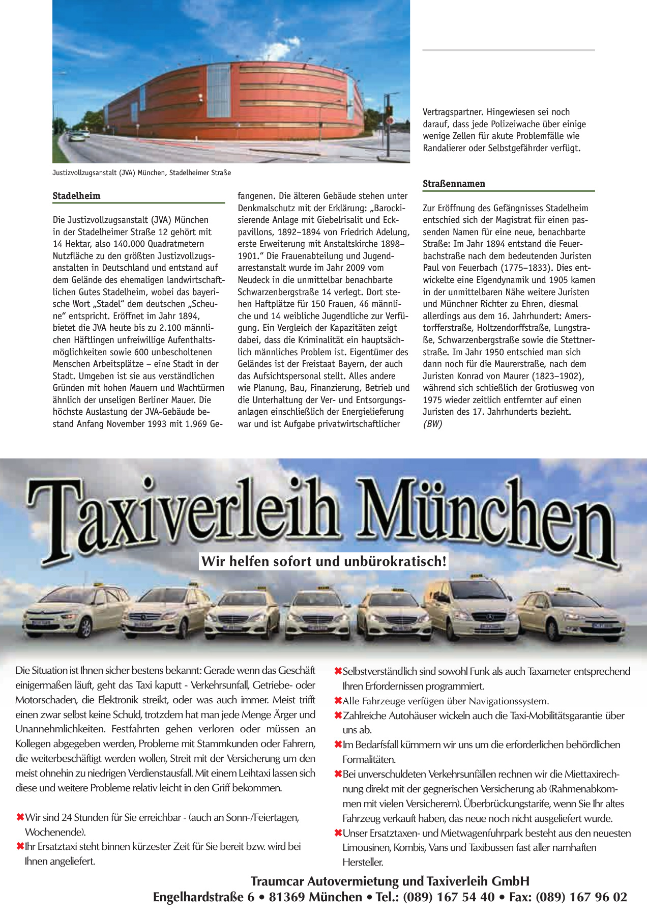 Originalseite 31 der Ausgabe Taxikurier Februar 2020