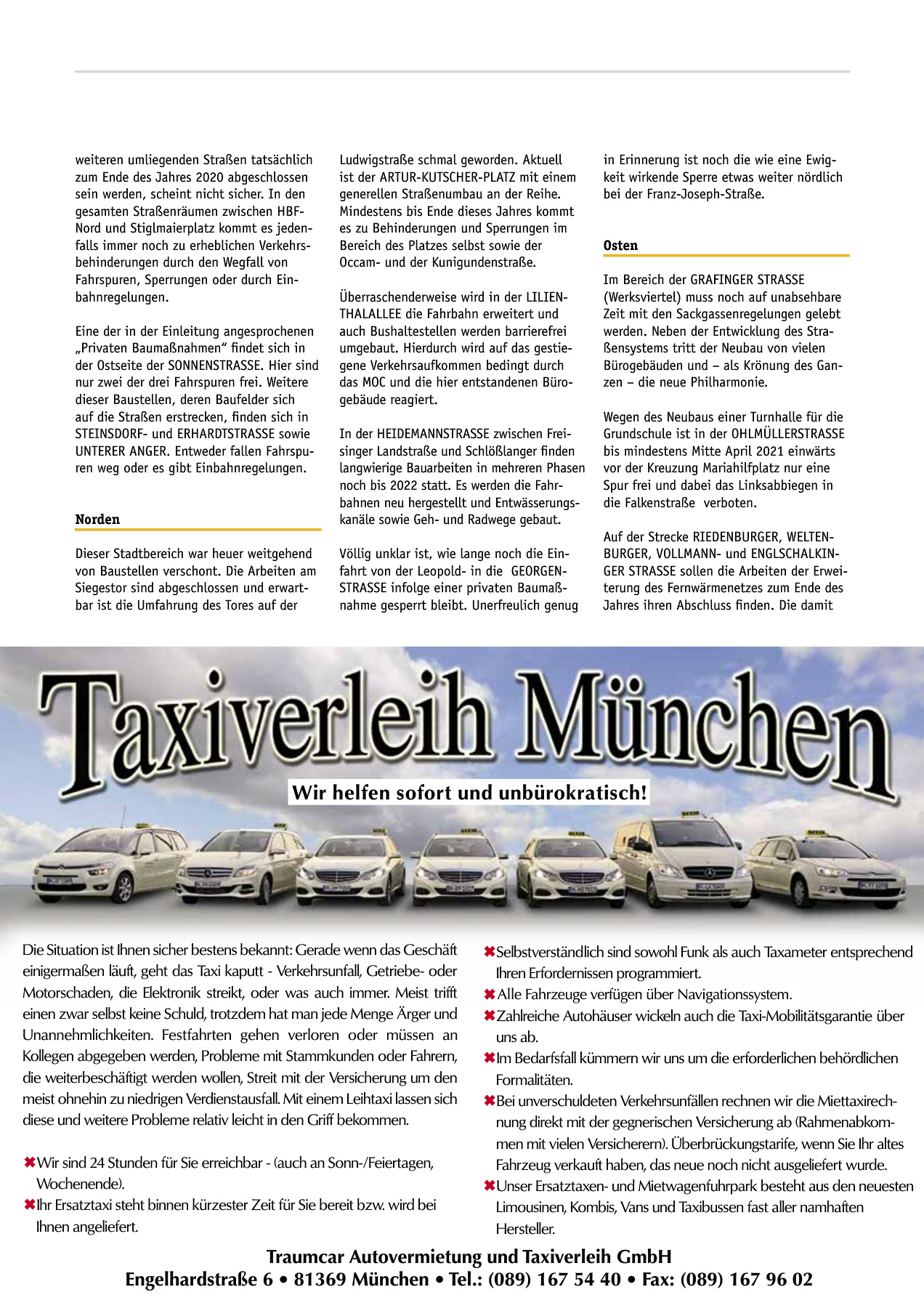 Originalseite 17 der Ausgabe Taxikurier Dezember 2020