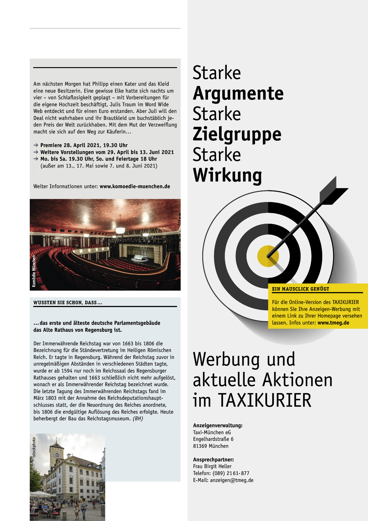 Originalseite 31 der Ausgabe Taxikurier Mai 2021