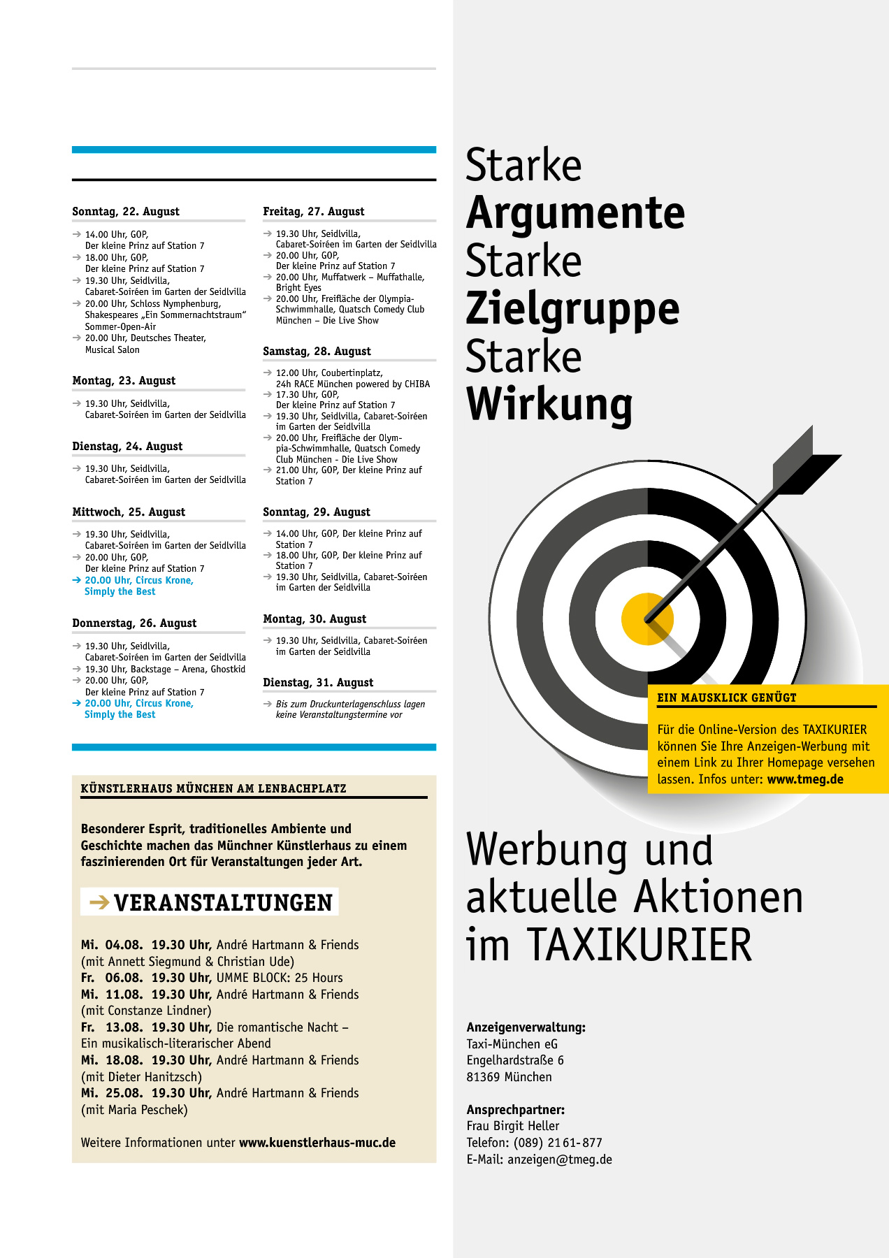 Originalseite 25 der Ausgabe Taxikurier August 2021