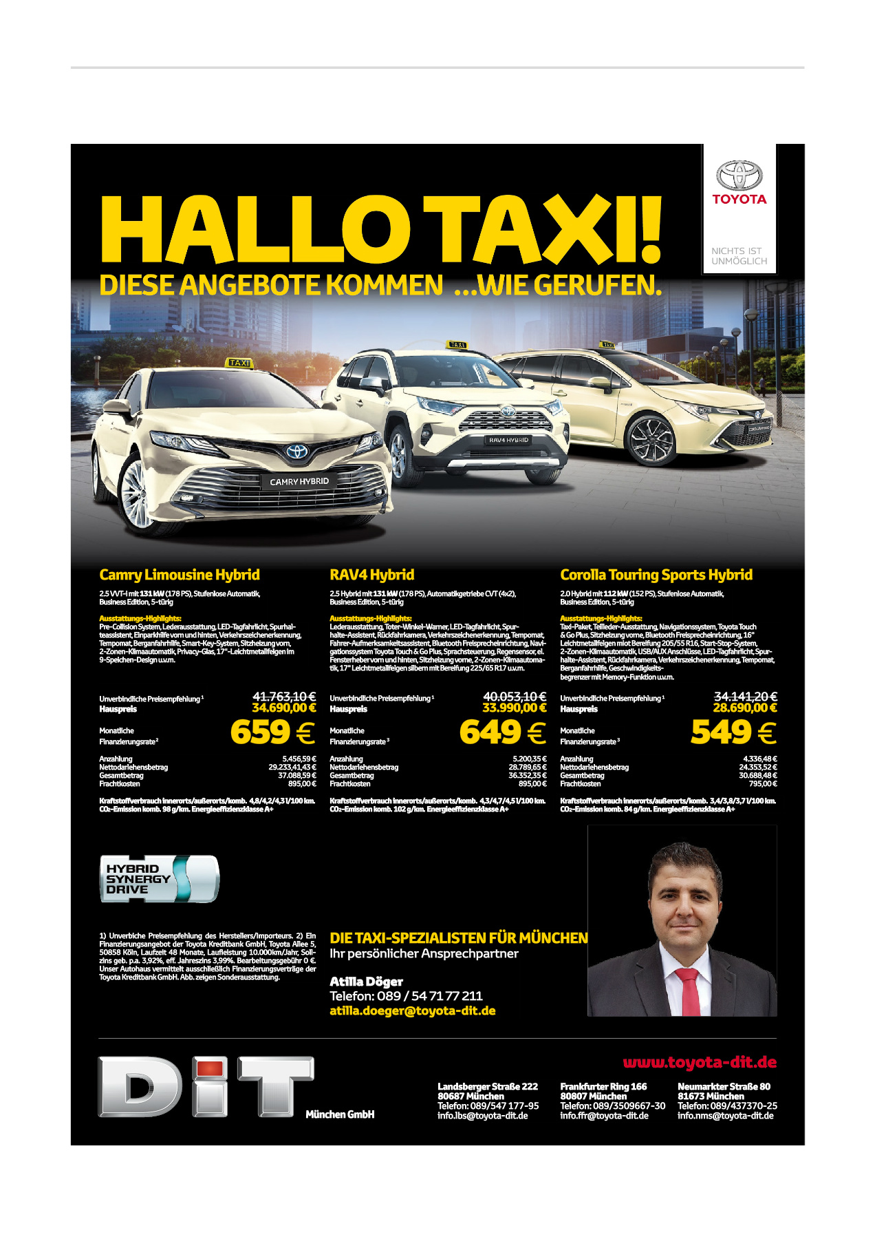 Originalseite 31 der Ausgabe Taxikurier März 2022