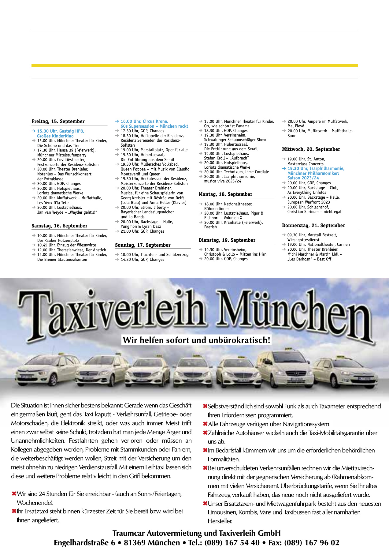 Originalseite 31 der Ausgabe Taxikurier September 2023