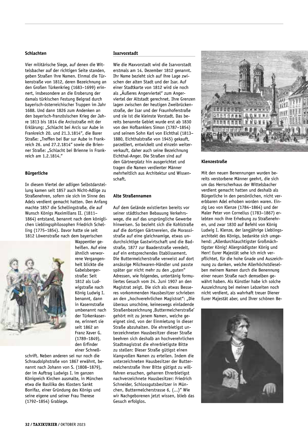 Originalseite 32 der Ausgabe Taxikurier Oktober 2023