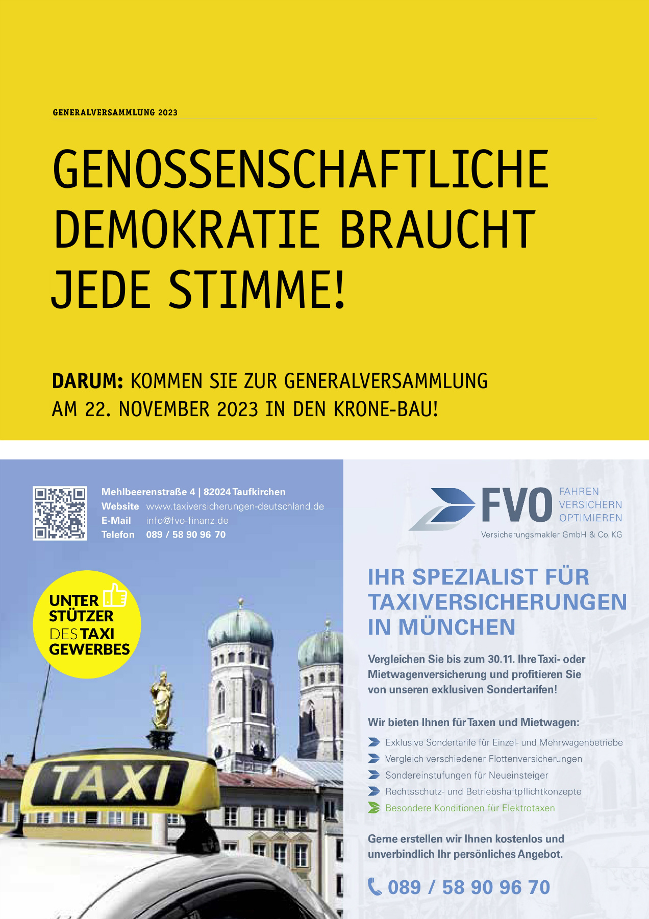 Originalseite 21 der Ausgabe Taxikurier November 2023