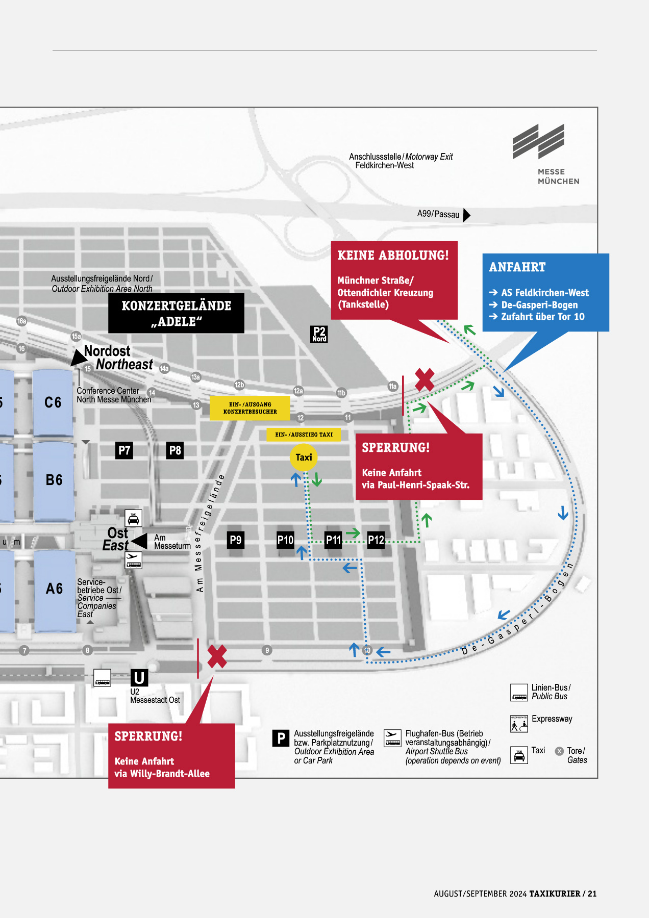 Originalseite 21 der Ausgabe Taxikurier August-September 2024
