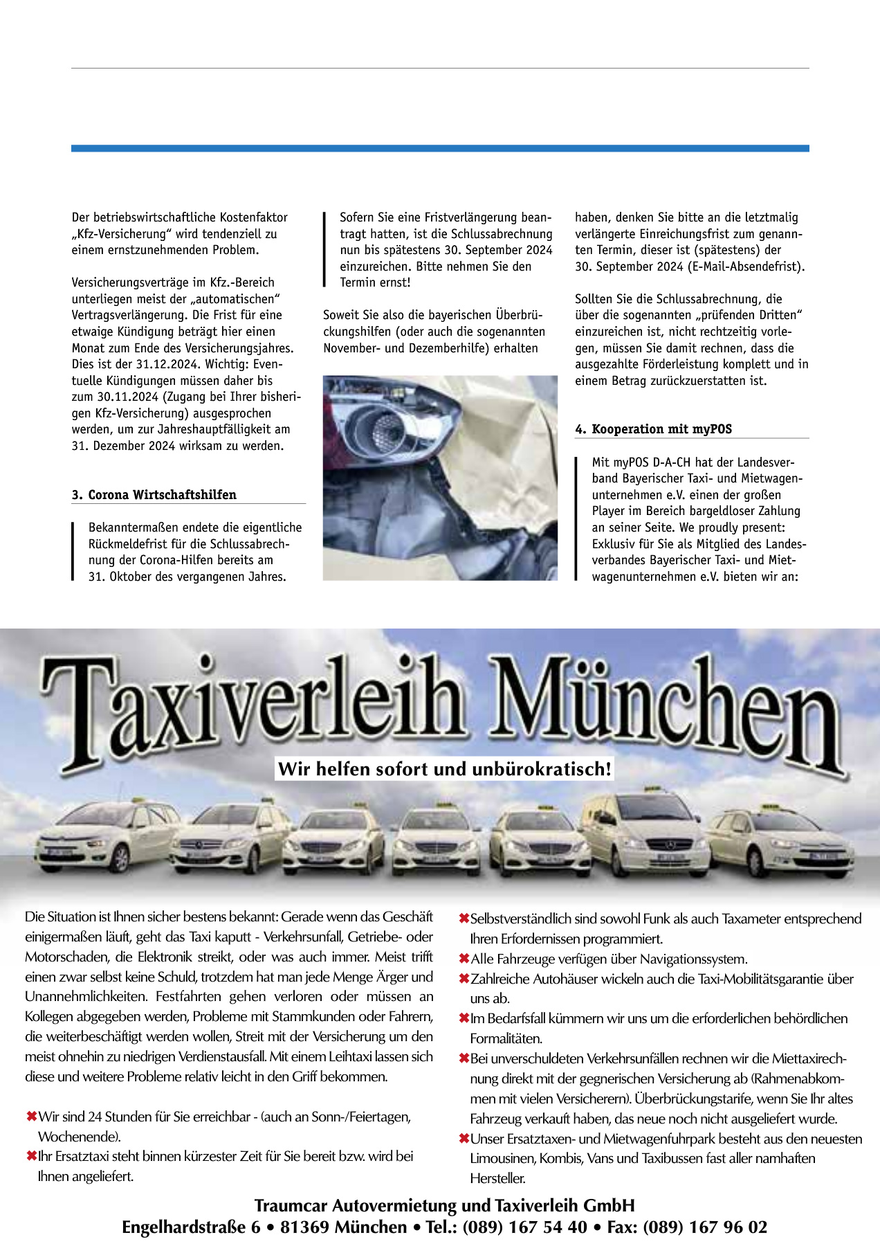 Originalseite 17 der Ausgabe Taxikurier Oktober 2024