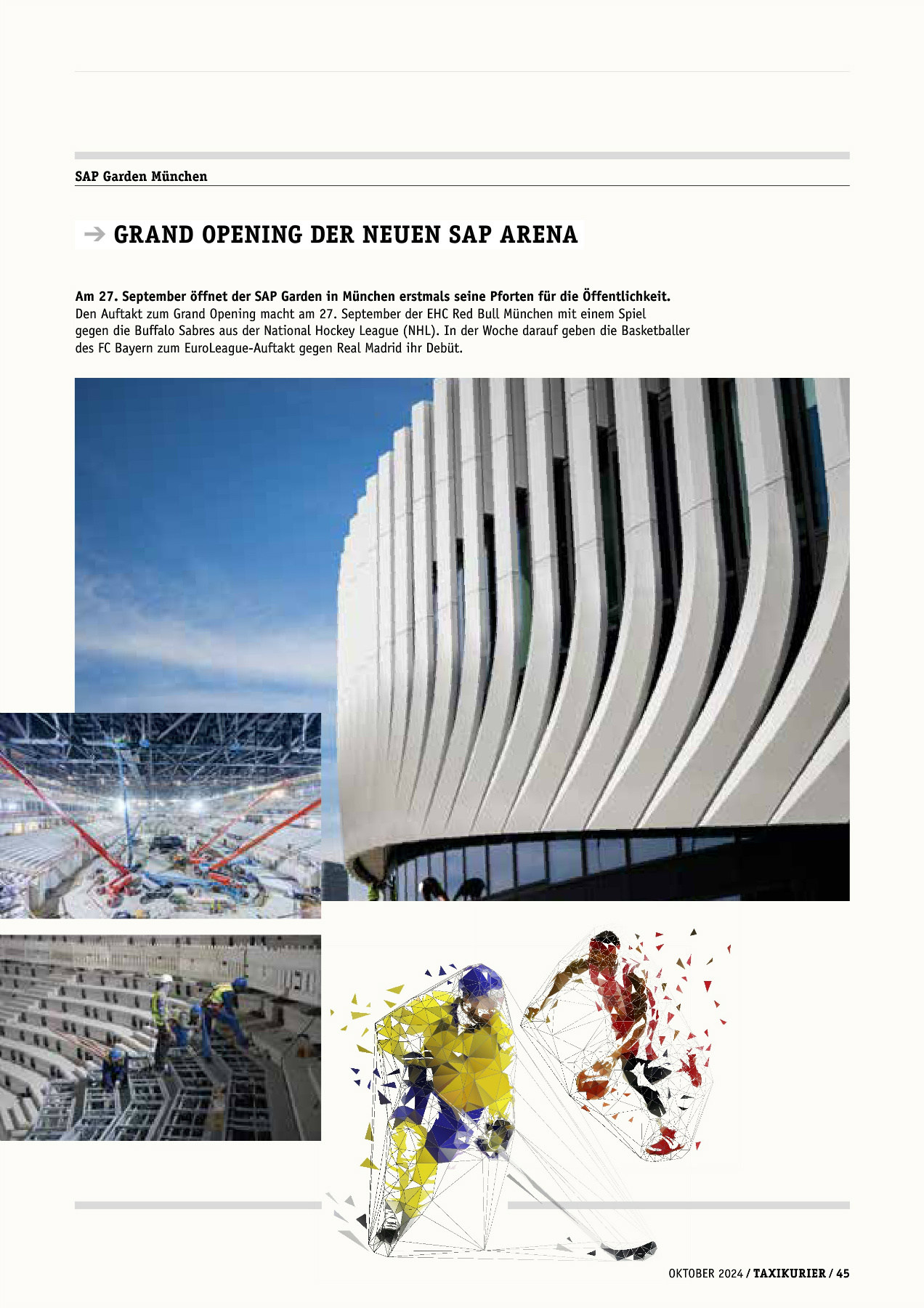 Originalseite 45 der Ausgabe Taxikurier Oktober 2024