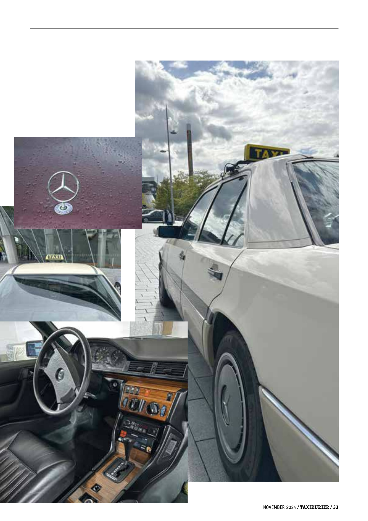 Originalseite 33 der Ausgabe Taxikurier November 2024