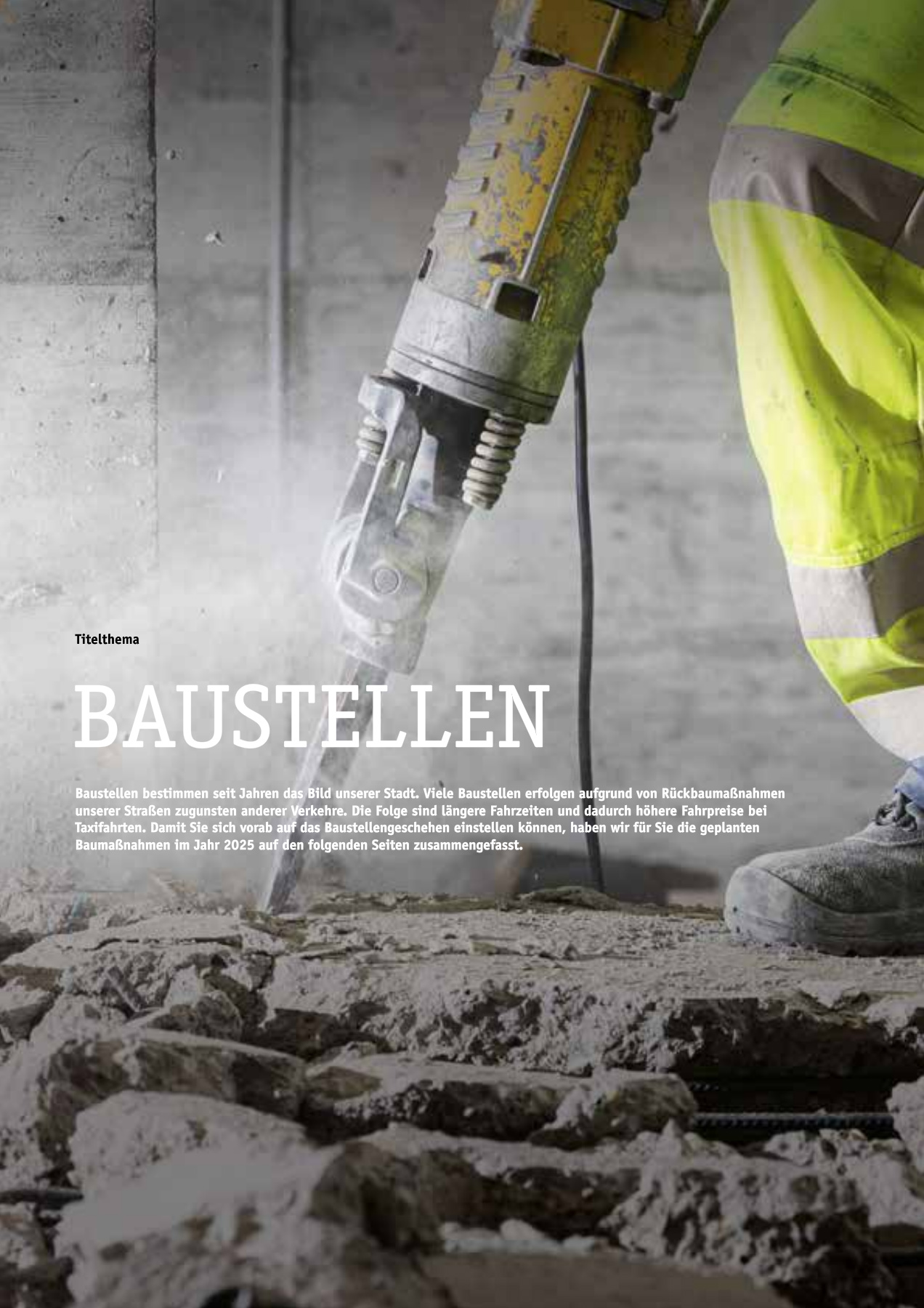 Originalseite 19 der Ausgabe Taxikurier Februar 2025