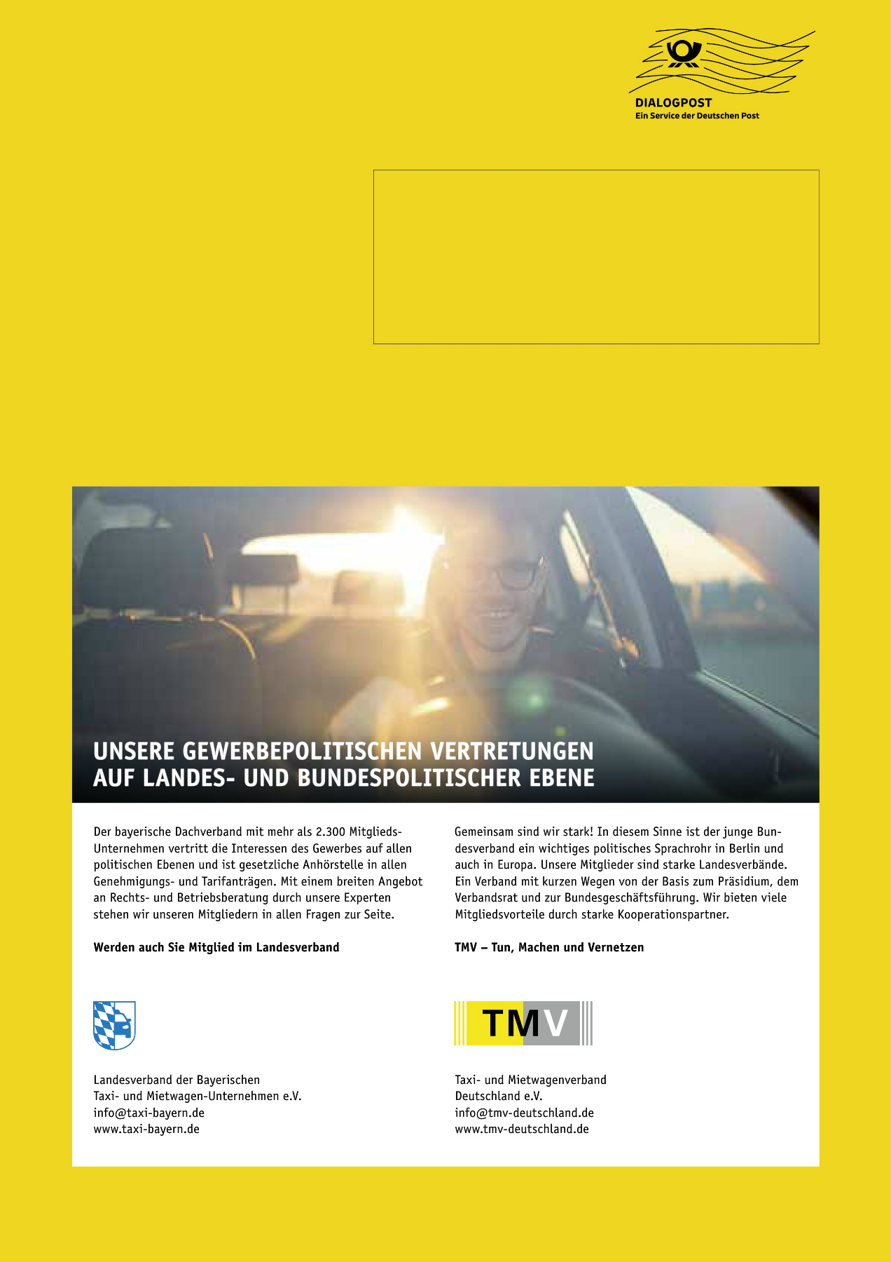 Originalseite 36 der Ausgabe Taxikurier Februar 2025