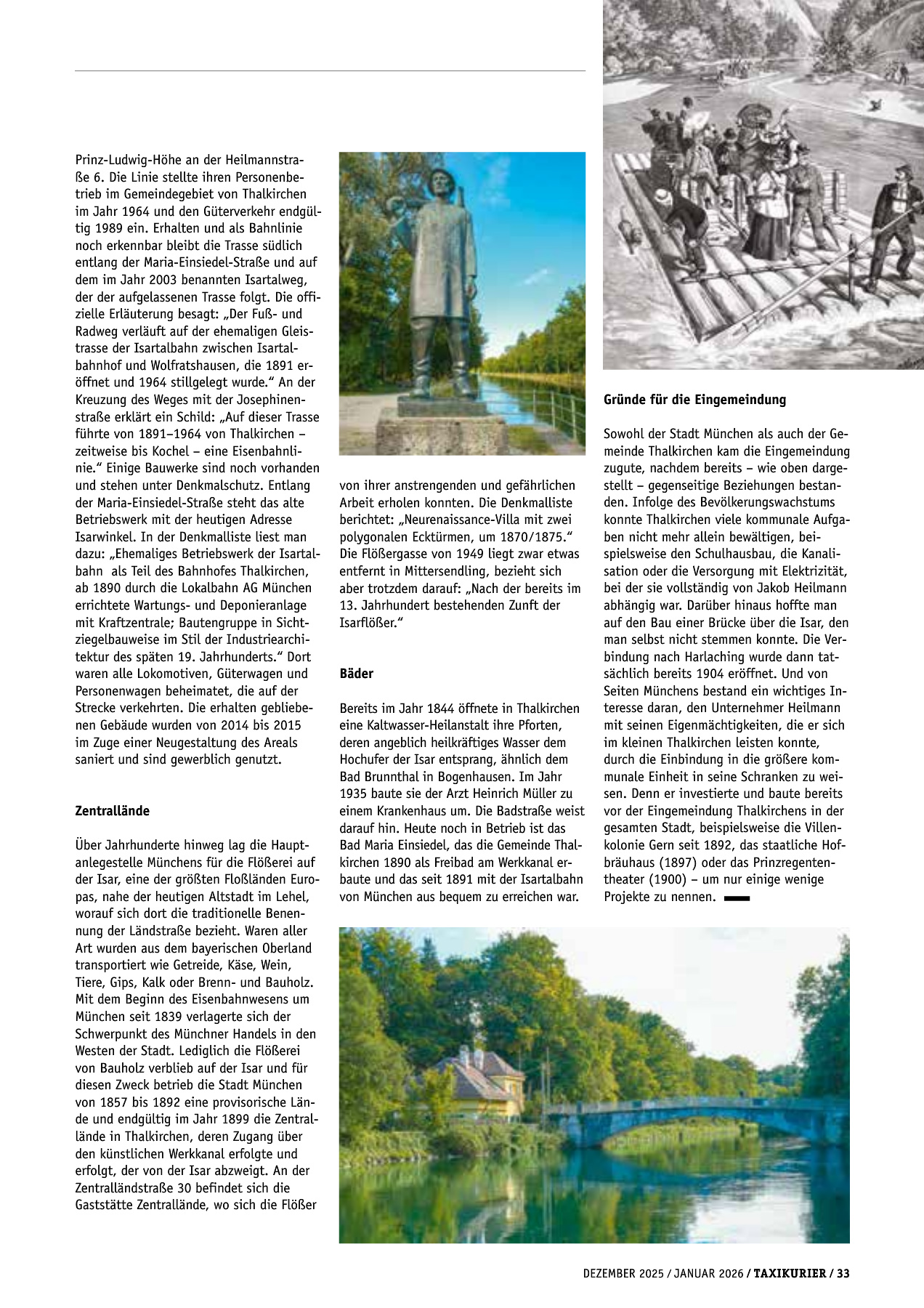 Originalseite 33 der Ausgabe Taxikurier Dezember 2025 / Januar 2026