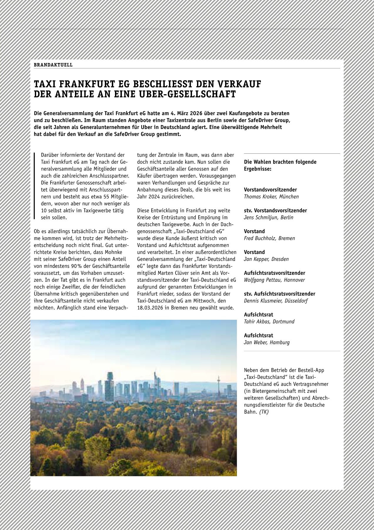 Originalseite 7 der Ausgabe Taxikurier April und Mai 2026