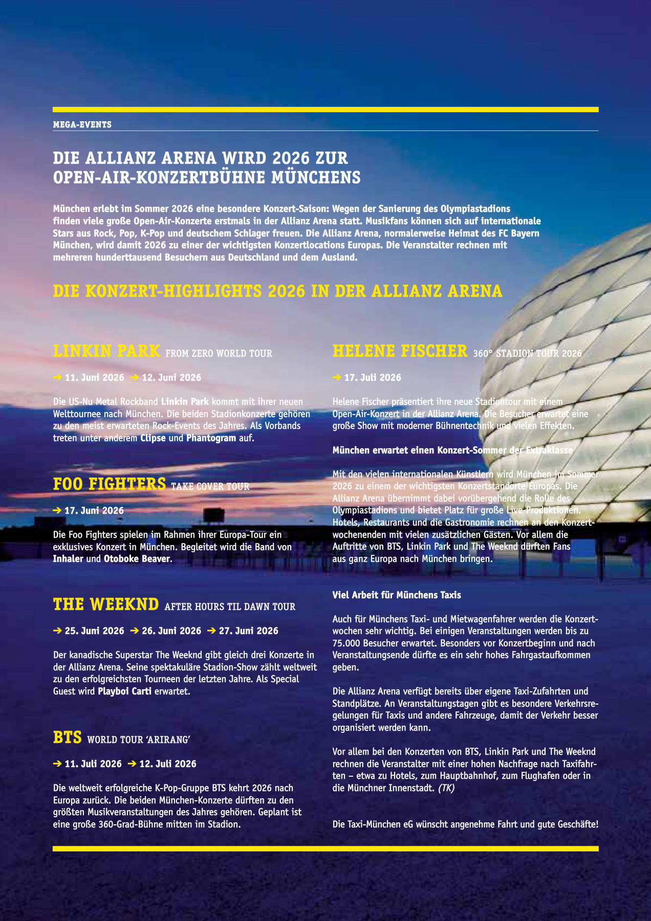 Originalseite 29 der Ausgabe Taxikurier Juni und Juli 2026
