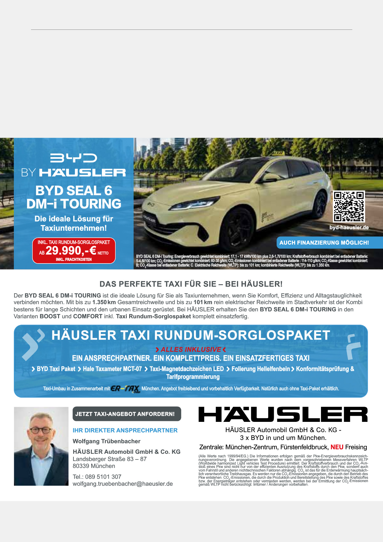 Originalseite 55 der Ausgabe Taxikurier Oktober und November 2026
